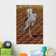 Blue Heron Roof Wall Mural