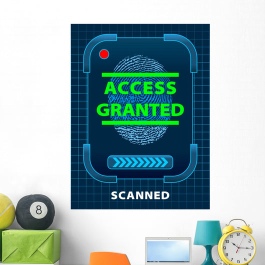 Finger-print Scanning Access Granted