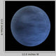 3D Render Pluto Former Wall Mural