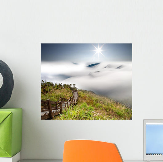 Dramatic Clouds with Mountain