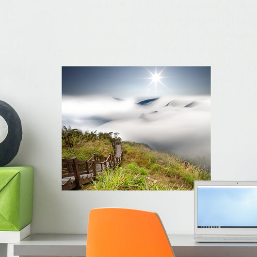 Dramatic Clouds with Mountain