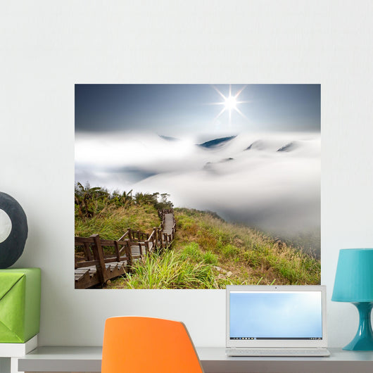 Dramatic Clouds with Mountain