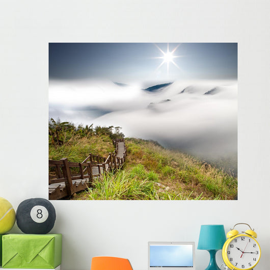 Dramatic Clouds with Mountain