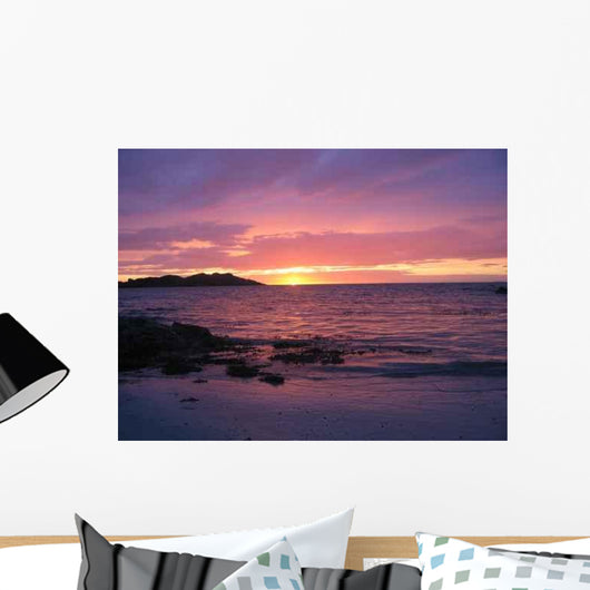Iona Beach Sunset Wall Decal