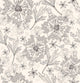 Abstract Floral Pattern Seamless Wall Decal