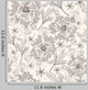 Abstract Floral Pattern Seamless Wall Decal