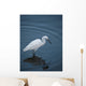 Egret Aka Heron Water Wall Mural