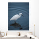 Egret Aka Heron Water Wall Mural