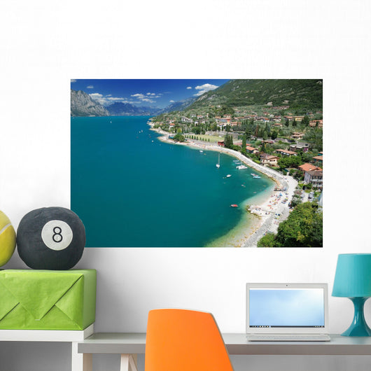Beaches Lake Garda Wall Decal