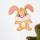 Happy bunny Wall Decal