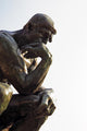 rodin thinker Wall Mural