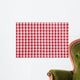 Checkered Tablecloth Red and
