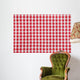 Checkered Tablecloth Red and