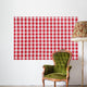 Checkered Tablecloth Red and