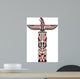 Haida Style Totem Pattern Wall Decal