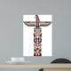Haida Style Totem Pattern Wall Decal