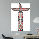 Haida Style Totem Pattern Wall Decal