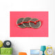 Fengshui chinese coins Wall Mural