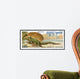 Kampuchea - 1986: Shows Edaphosaurus, Series Devoted to Prehisto Wall Mural