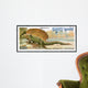 Kampuchea - 1986: Shows Edaphosaurus, Series Devoted to Prehisto Wall Mural