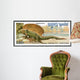 Kampuchea - 1986: Shows Edaphosaurus, Series Devoted to Prehisto Wall Mural