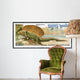 Kampuchea - 1986: Shows Edaphosaurus, Series Devoted to Prehisto Wall Mural