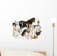 Group Farm Animals Wall Decal