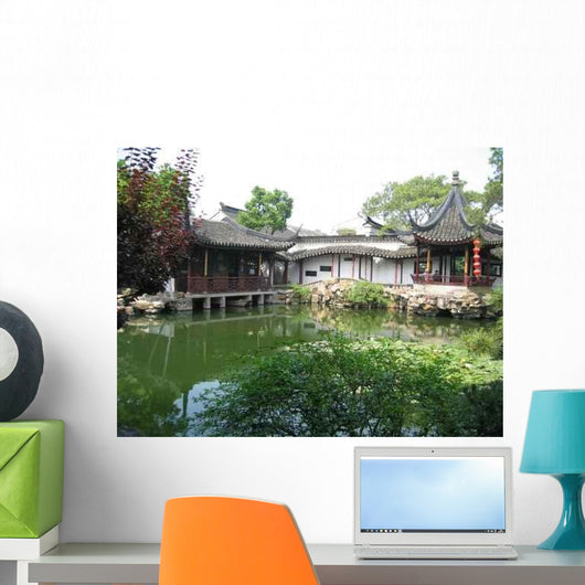 Suzhou Garden Master Nets Wall Decal