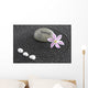 Zen Garden With Stone of Energy Wall Mural