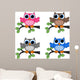 Owls Wall Mural