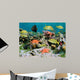 Sealife in a Coral Reef Wall Mural