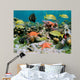 Sealife in a Coral Reef Wall Mural