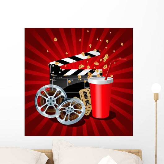 Movie Theme Objects Red