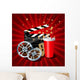 Movie Theme Objects Red