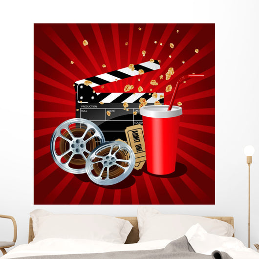 Movie Theme Objects Red