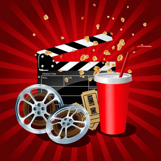 Movie Theme Objects Red