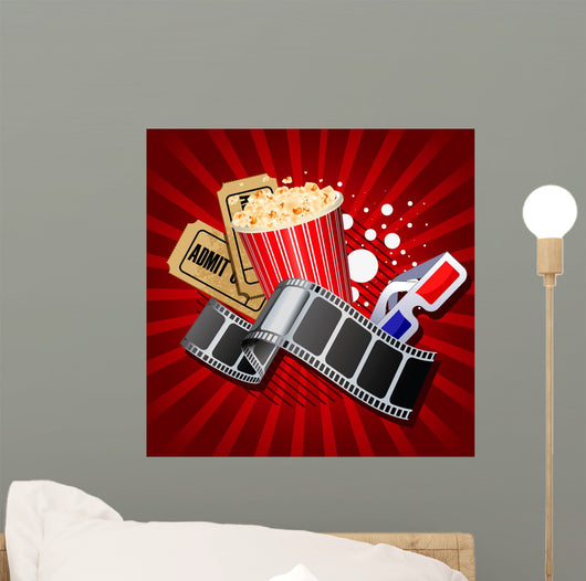 Illustration Movie Theme Objects