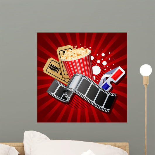 Illustration Movie Theme Objects