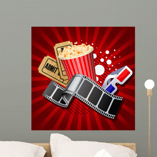Illustration Movie Theme Objects