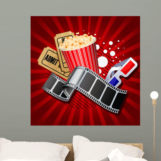 Illustration Movie Theme Objects
