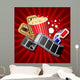 Illustration Movie Theme Objects