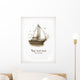 Old Fasioned Illustration Sailing