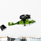sureal elicopter Wall Decal