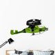 sureal elicopter Wall Decal