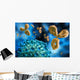 Virus with Antibodies Wall Mural