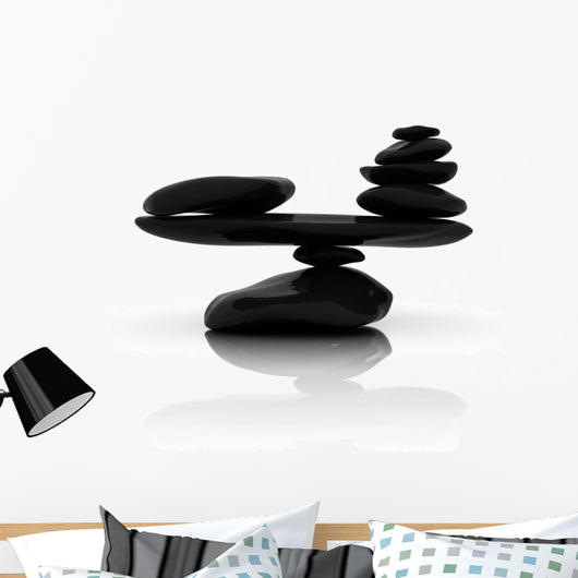 Stacked Stones Wall Decal