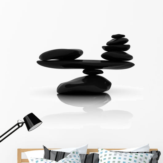 Stacked Stones Wall Decal