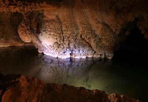 Mysterious Cave Pond Wall Decal
