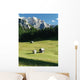 Pastures Dolomites Wall Decal