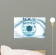 Test vision chart Wall Mural